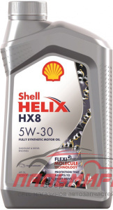 МАСЛО МОТОРНОЕ "SHELL HELIX HX8" 5W/30 SM/CF A3/B3/B4 (1Л. СИН.)