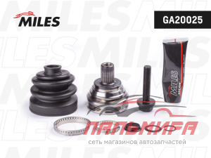 GA20025 ШРУС AUDI A3/VW G5/PASSAT/TOURAN/CADDY/SKODA OCTAVIA 1.4-2.0 03- нар. *MILES