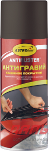 Выводим!!! АНТИГРАВИЙ ЧЕРНЫЙ "АСТРОХИМ" МАТОВЫЙ (520 МЛ., АЭРОЗ.) АС-496
