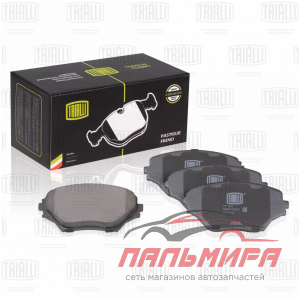 КОЛОДКИ ТОРМОЗНЫЕ ПЕРЕДНИЕ TOYOTA RAV4 (00-) (PF 1911) TRIALLI