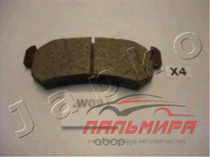 КОЛОДКИ ТОРМОЗНЫЕ ДИСКОВЫЕ ЗАДНИЕ, КОМПЛЕКТ 51W02