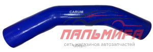 ПЕРЕХОДНИК ШЛАНГА ОХЛАДИТЕЛЯ НАДДУВА ГАЗОН NEXT  УГЛОВОЙ 76*70 СИЛИКОН "CARUM"