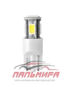 ЛАМПА СВЕТОДИОДНАЯ 12V 5W 6 SMD БЕЗ ЦОКОЛЯ БЕЛАЯ "МАЯК"
