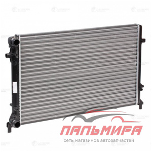 РАДИАТОР ОХЛАЖДЕНИЯ VAG OCTAVIA A5 (04)/GOLF V (03-)/PASSAT (05)/A3 (03) "LUZAR"