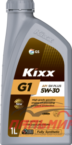 МАСЛО МОТОРНОЕ 5W-30 1L G1 SN PLUS API: SN PLUS-RC ILSAC GF-5 СИНТЕТИЧЕСКОЕ