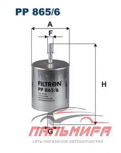 PP8656 Фильтр топливный *FILTRON