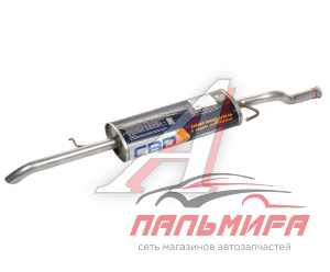 ГЛУШИТЕЛЬ ВАЗ-2170 "СВD" (НЕРЖ.)