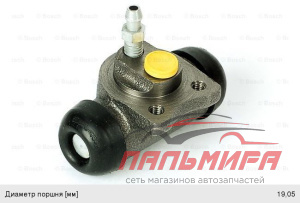 ЦИЛИНДР ТОРМОЗНОЙ КОЛЁСНЫЙ CHEVROLET AVEO