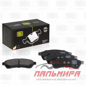 КОЛОДКИ ТОРМОЗНЫЕ ЗАДНИЕ CHEVROLET EPICA (06-) (PF 0519) TRIALLI