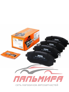 КОЛОДКИ ТОРМОЗНЫЕ ДИСКОВЫЕ MASUMA MS7460