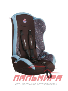 АВТОКРЕСЛО ДЕТСКОЕ 09-36 КГ SIGER KIDS PLANET METEOR ШОКОЛАДНЫЕ БУКВЫ