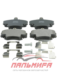 КОЛОДКИ ТОРМОЗНЫЕ ПЕРЕДНИЕ 2401LOGF