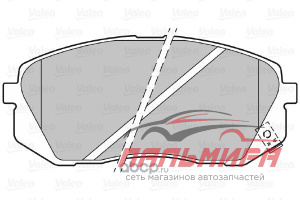 КОЛОДКИ ТОРМОЗНЫЕ ПЕРЕДНИЕ HYUNDAI IX35, I40 CW (VF), TUCSON