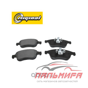 КОЛОДКИ ТОРМОЗНЫЕ ПЕРЕДНИЕ RENAULT DUSTER 10-/FLUENCE 10->/MEGANE III 08-> "RIGINAL"