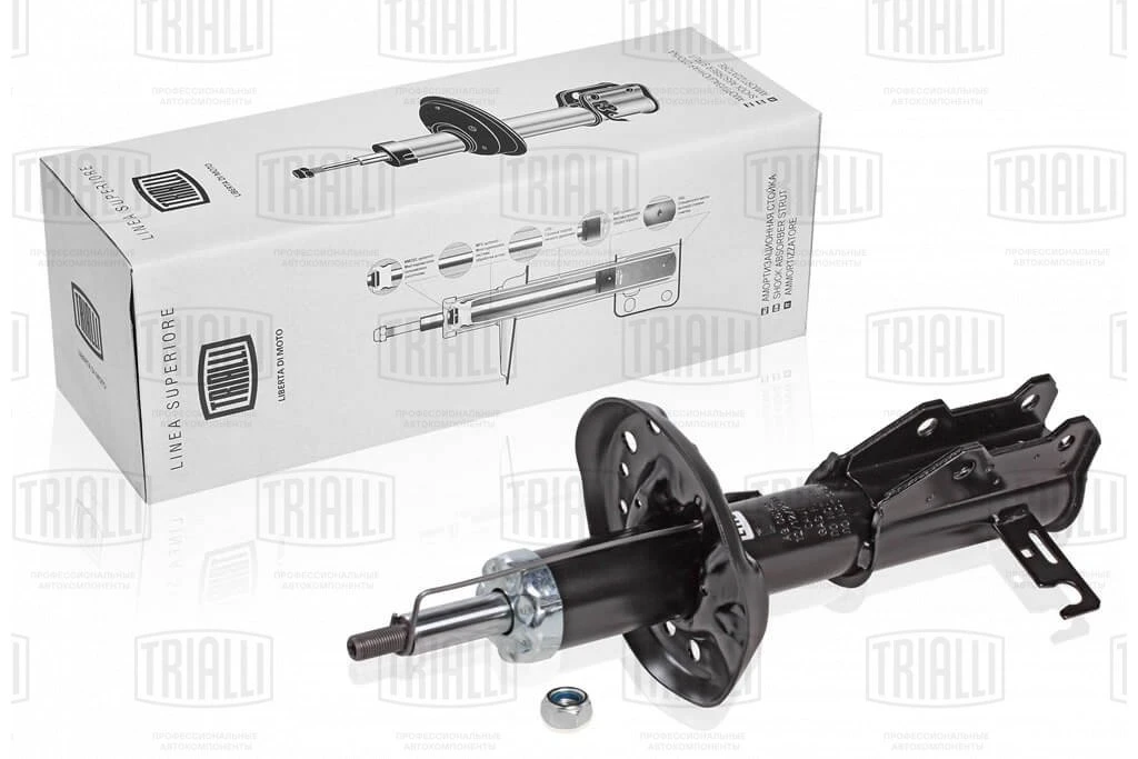 АМОРТИЗАТОР ПЕРЕДНИЙ ЛЕВЫЙ (ГАЗ) "TRIALLI" AG 05160