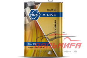 МАСЛО МОТОРНОЕ NGN A-LINE 5W-30 (4Л. СИНТ.)