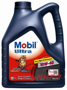 МАСЛО МОТОРНОЕ "MOBIL ULTRA" 10W/40 (4Л. П/СИН.) "ESSO"