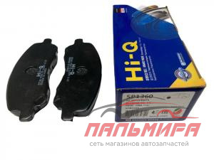 КОЛОДКИ ТОРМОЗНЫЕ ДИСКОВЫЕ ПЕРЕДНИЕ MITSUBISHI LANCER [SP 1360]