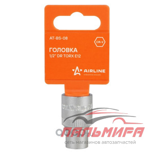 ГОЛОВКА ТОРЦЕВАЯ 1/2" TORX E12 "AIRLINE"