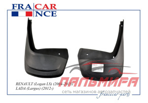 БРЫЗГОВИКИ RENAULT LOGAN ЗАДНИЕ 2 ШТ.