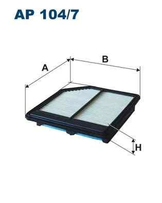 (!!!) ФИЛЬТР ВОЗДУШНЫЙ HONDA Civic Vll 1.4/1.8 06-