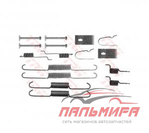 (!!!) ПРУЖИНКИ ТОРМОЗНЫХ КОЛОДОК NISSAN: ALMERA II 00
