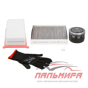 КОМПЛ. ФИЛЬТРОВ ДЛЯ ЛАДА VESTA (15-)/X-RAY (16-) ДВ. 21129/21179 (МАСЛ+ВОЗД+САЛОН) CRKIT1002