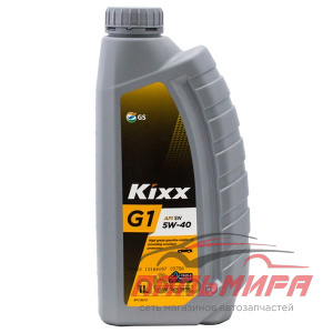 МАСЛО МОТОРНОЕ "KIXX G1" 5W/40 SN/CF (1Л. СИН.)