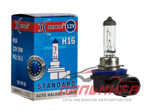 ЛАМПА H16 12V19W XENITE