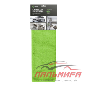 IT-0454 САЛФЕТКА МИКРОФИБРА  250 Г/М 35х40СМ. (1ШТ) GRASS/50 ШТ
