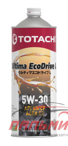 МАСЛО МОТОРНОЕ "TOTACHI ULTIMA ECODRIVE L" 5W/30 SN/CF (1Л. СИН.)