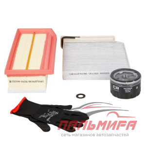 Компл. фильтров для а/м Renault Duster (10-) 2.0i дв. F4R вып. после 2015г (масл+возд+с