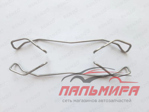 КОМПЛЕКТ МОНТАЖНЫЙ ДИСКОВЫХ ТОРМОЗНЫХ КОЛОДОК RFK704 RENZO