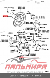 (!!!) Штифт тормозной колодки