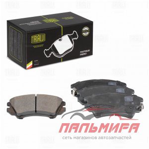 КОЛОДКИ ТОРМОЗНЫЕ ПЕРЕДНИЕ TRIALLI PF4314