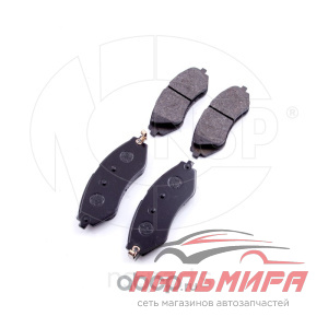 КОЛОДКИ ТОРМОЗНЫЕ ПЕРЕДНИЕ CHEVROLET LACETTI NSP NSP0196405129