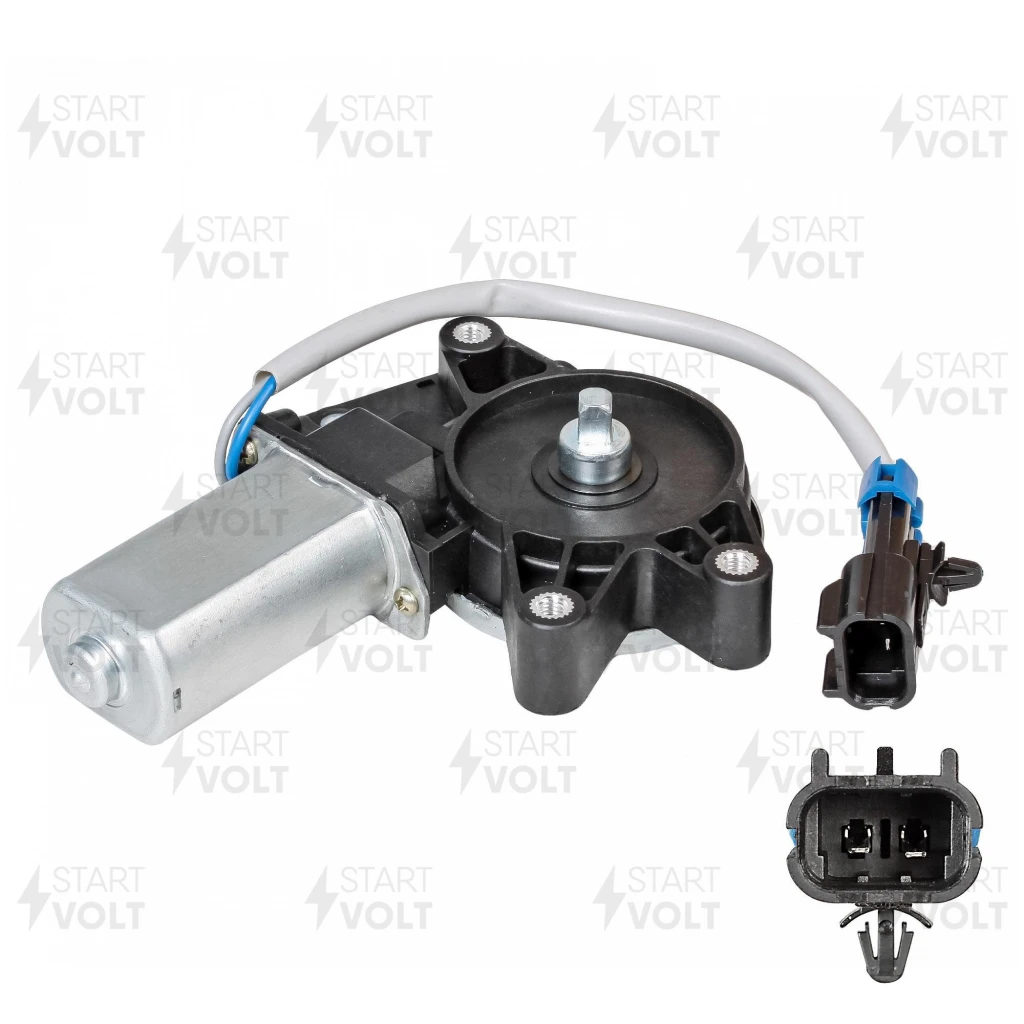 МОТОР ЭЛЕКТРОСТЕКЛОПОДЪЕМНИКА ВАЗ-2123 ПРАВЫЙ STARTVOLT