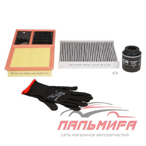 Компл. фильтров для а/м VAG Polo Sedan 1.6i выпуск до 2014/Rapid 1.6i выпуск до 2017 (м