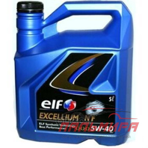 МАСЛО МОТОРНОЕ "ELF EXCELLIUM NF" 5W/40 (5Л. СИН.)