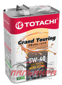 МАСЛО МОТОРНОЕ "TOTACHI GRAND TOURING" 5W/40 SN (4Л. СИН.)