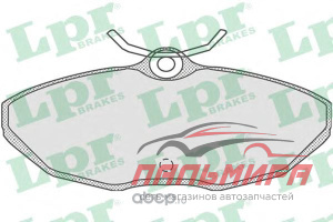 КОЛОДКИ ТОРМОЗНЫЕ ДИСКОВЫЕ 05P854