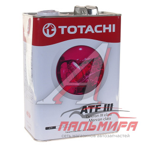 МАСЛО ТРАНСМИССИОННОЕ ДЛЯ АКПП "TOTACHI" NIRO ATF DEXRON III (4Л. СИН)
