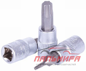 ГОЛОВКА С ВСТАВКОЙ TORX 1/4" T-30 L= 38 мм АВТОДЕЛО 39337