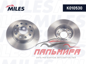 Диск тормозной задний AUDI A3 03-/SKODA OCTAVIA/YETI/VW CADDY/GOLF 03- (TRW DF4276) K010530