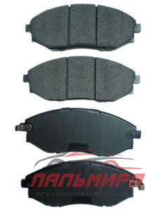 КОЛОДКИ ТОРМОЗНЫЕ ДИСКОВЫЕ, КОМПЛЕКТ ПЕРЕДНИЕ