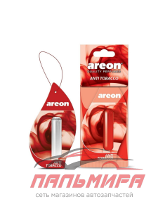 ОСВЕЖИТЕЛЬ ПОДВЕСНОЙ ГЕЛЕВЫЙ "AREON" LIQUID 5 ML ANTI TOBACCO