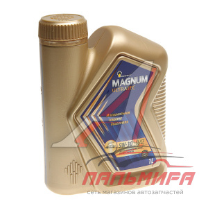 МАСЛО МОТОРНОЕ "РОСНЕФТЬ MAGNUM ULTRATEC" 5W/30 SL/CF (1Л. СИНТ.)