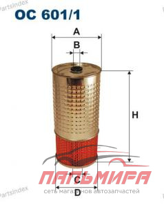 ФИЛЬТР МАСЛЯННЫЙ FILTRON OC6011