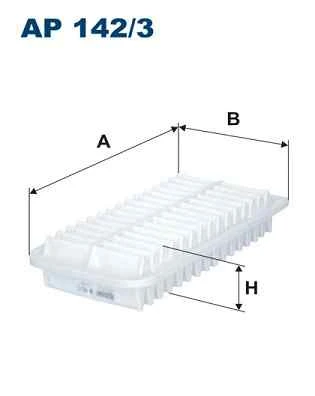 ФИЛЬТР ВОЗДУШНЫЙ TOYOTA AVENSIS 2002-