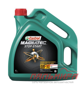 МАСЛО МОТОРНОЕ "CASTROL MAGNATEC STOP-START" C3 5W30  (4Л. СИНТ.)